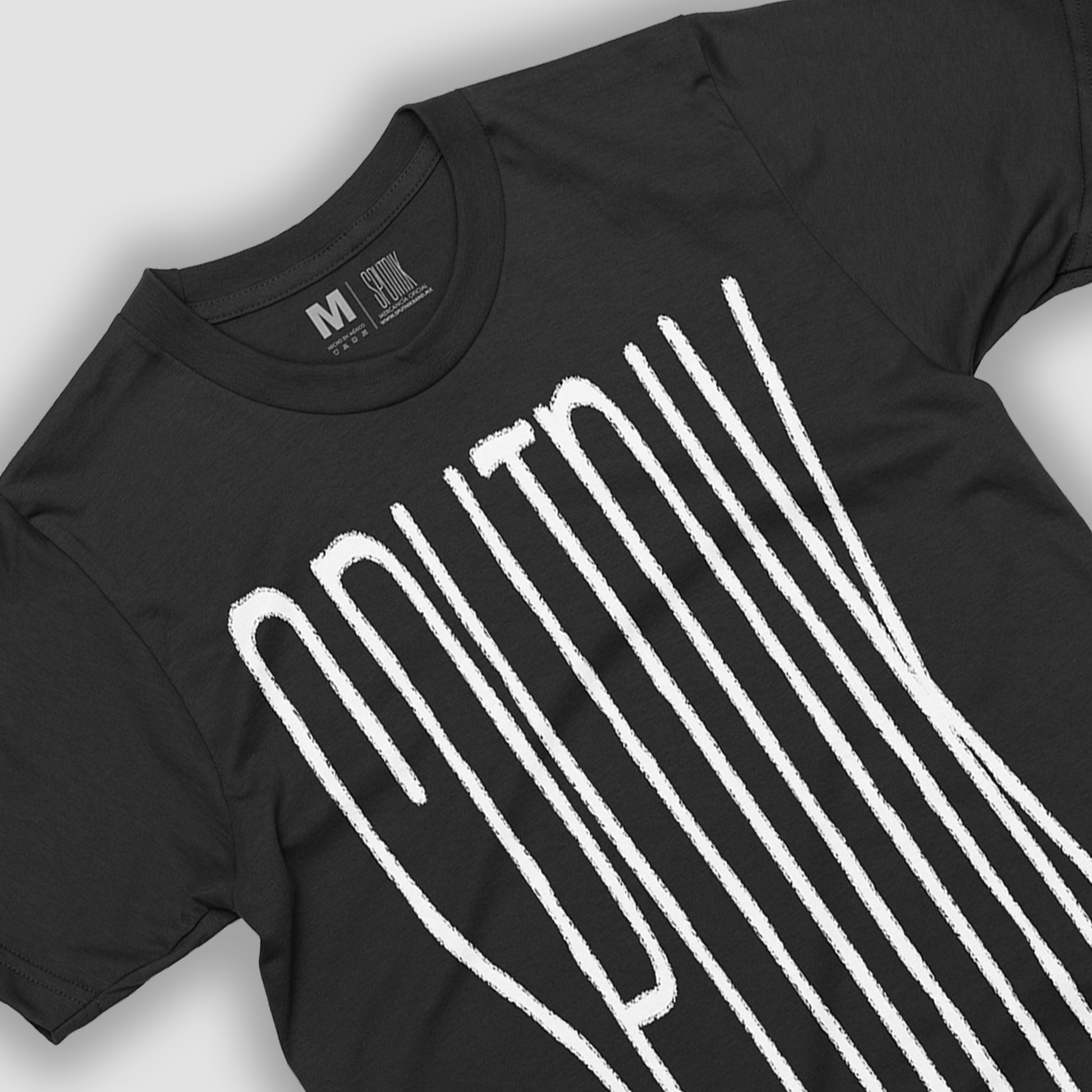 T - SHIRT SPUTNIK (BLACK)