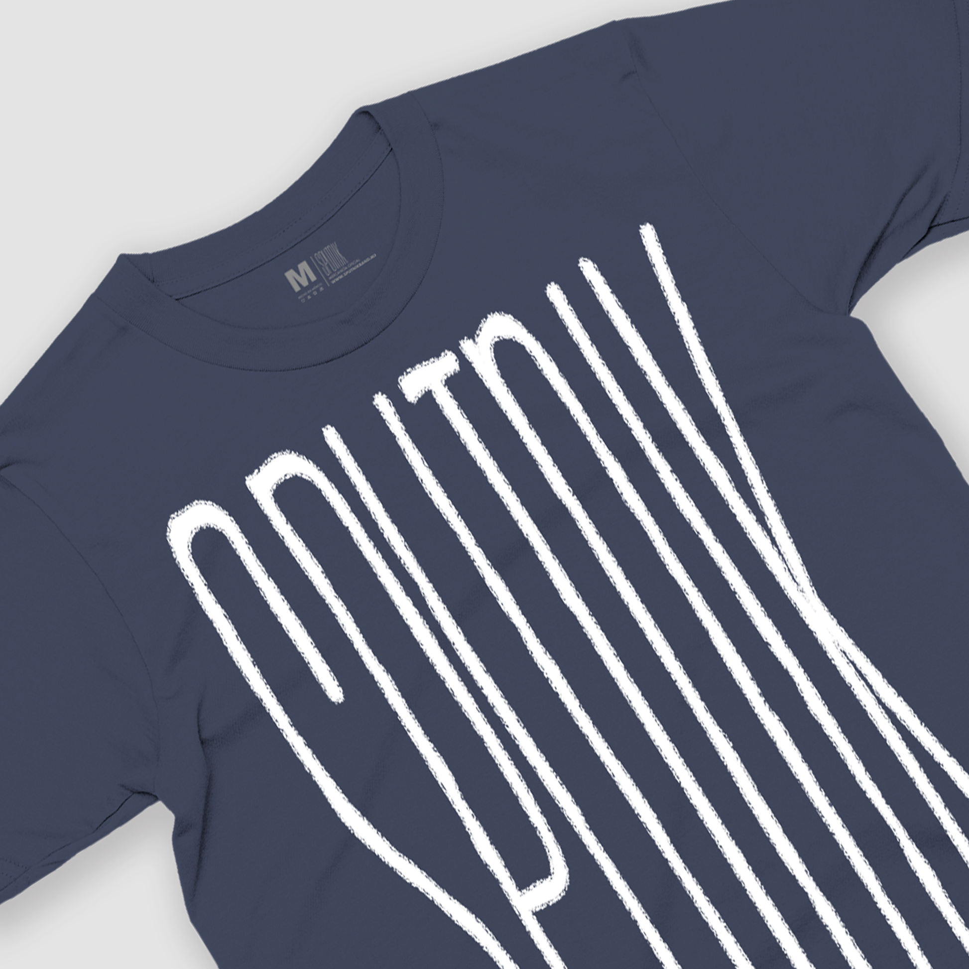 T-SHIRT SPUTNIK AZUL